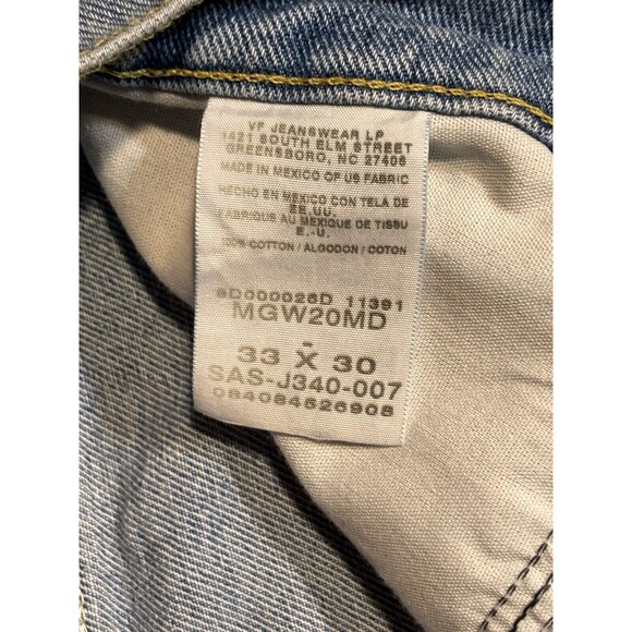 Wrangler Jeans Men’s Regular Fit 33x30 Light Blue Wash - Picture 7 of 11